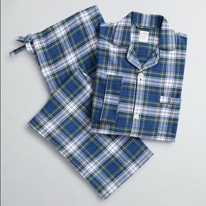 Brooks Brothers Men’s Plaid Cotton Flannel Pajamas
